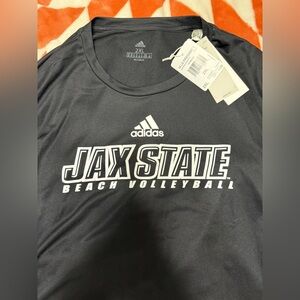 Adidas Black Jax State Beach Volleyball Long Sleeve Men's Shirt Size 2XL